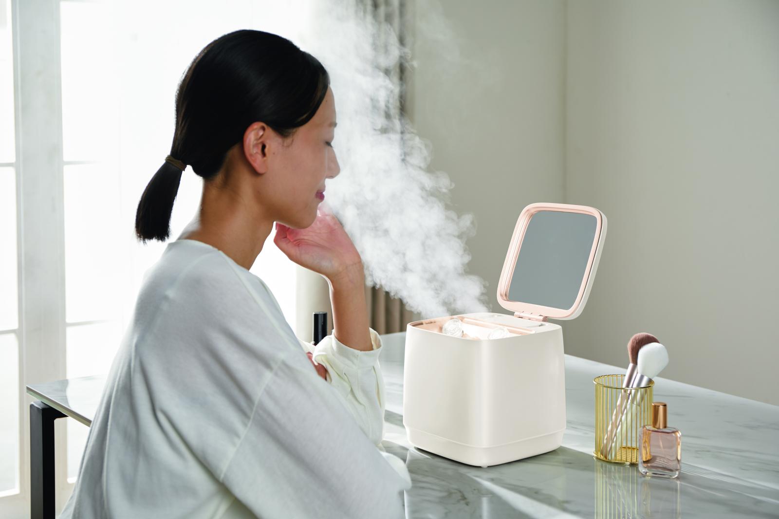 【NEW!!】6分で潤いをサポートできる フェイススチーマー