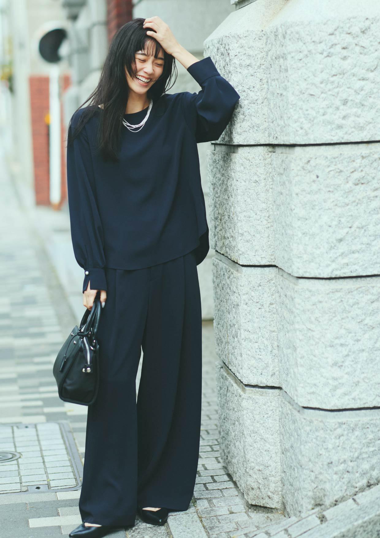 パールボタンブラウス★